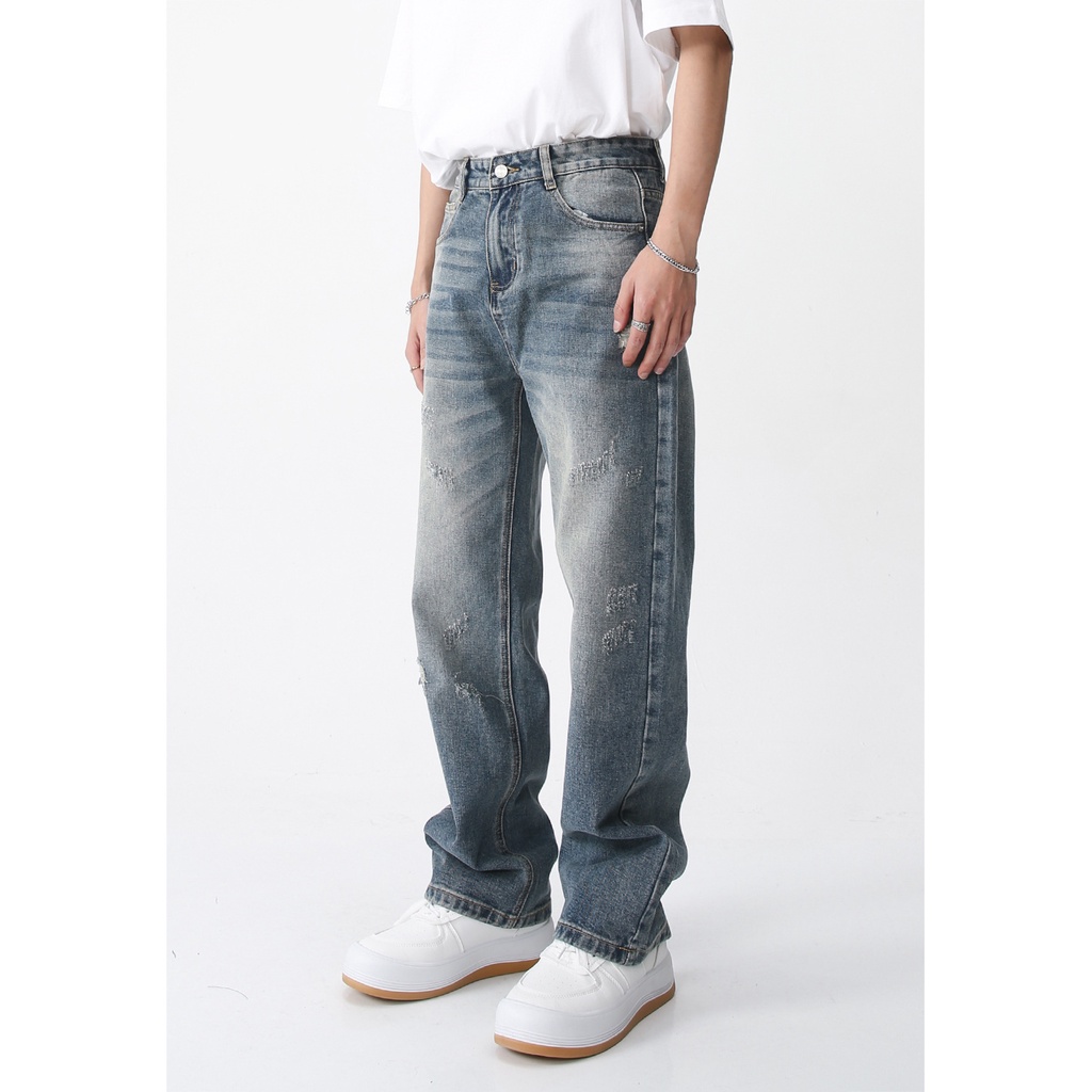 Quần Jean Suông Nam form đứng chất vải đẹp