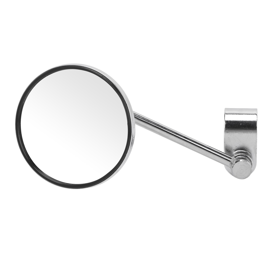 1 Cặp Gương Chiếu Hậu Tròn Có Thể Điều Chỉnh Gắn Tay Lái Xe Máy Suzuki