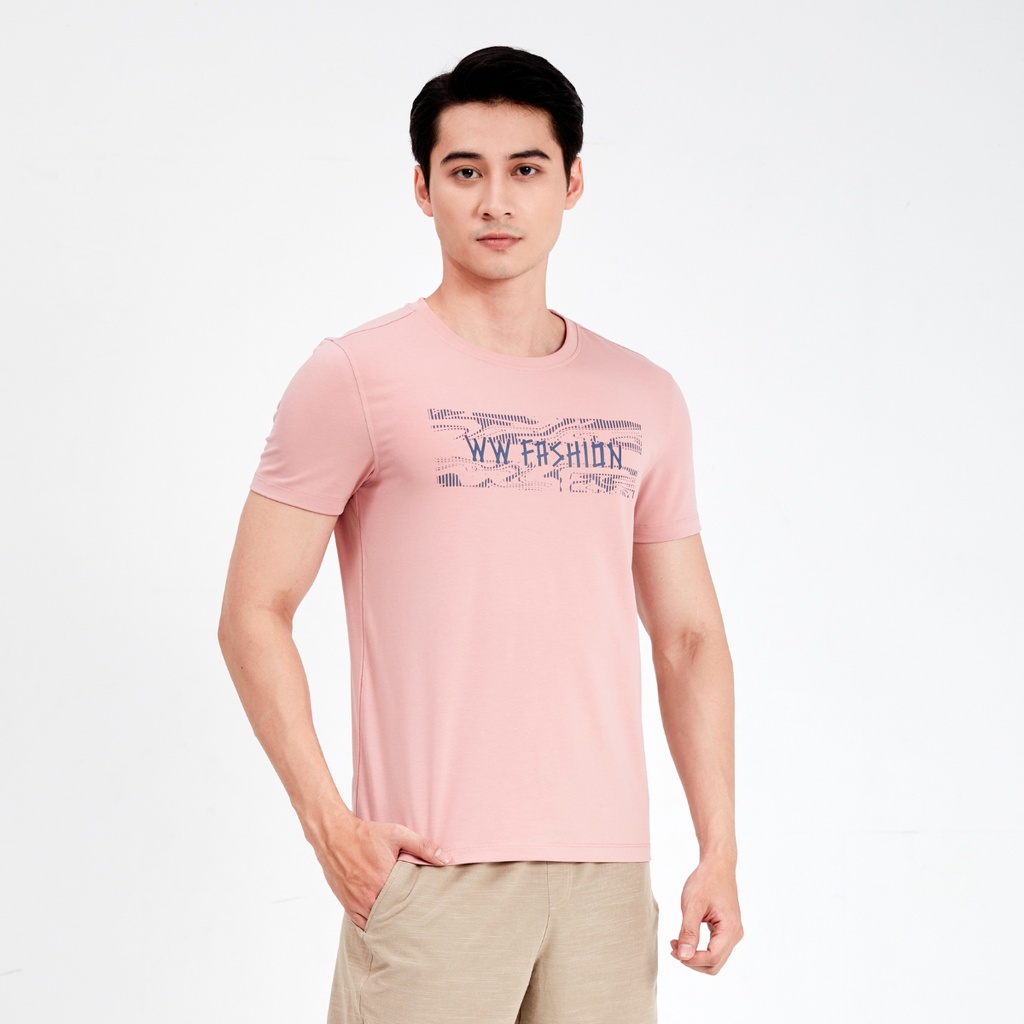 Áo tshirt nam W&W Vải Coolmax Thoáng Khí, Mềm Mại, Thấm Hút Mồ Hôi WTS61S