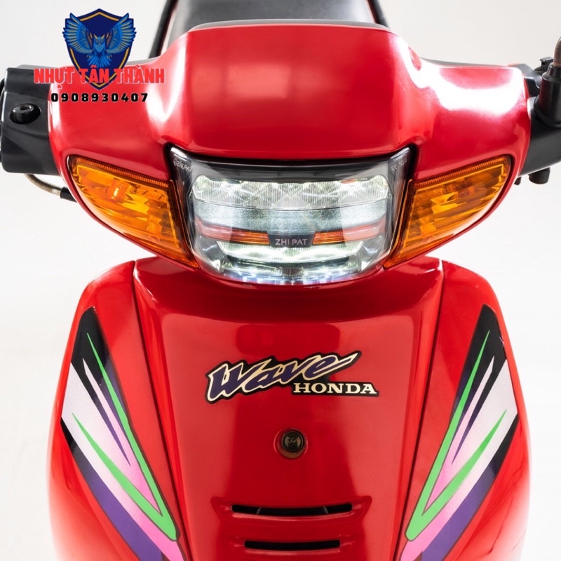 Choá đèn Led 2 tầng ZHI.PAT chính hãng - Đèn LED 2 tầng Wave thái-wave 100,110,110S phiên bản LEGENDARY Ultimate 2023