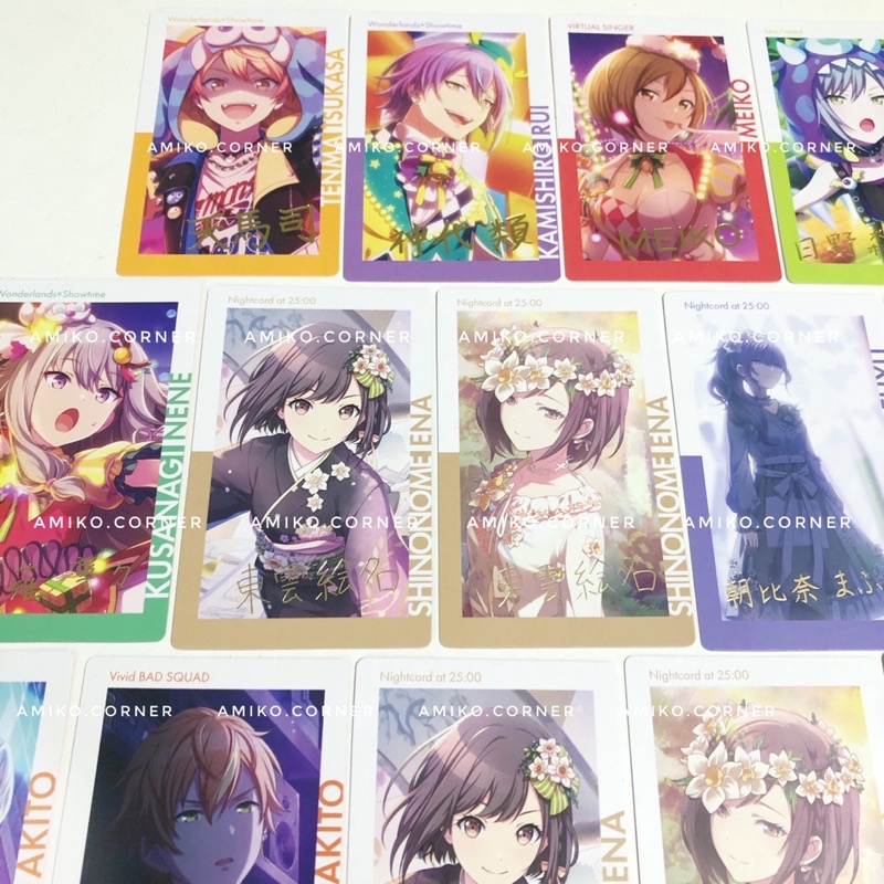 Lẻ card project sekai epick vol 3 hàng chính hãng đọc kĩ mô tả