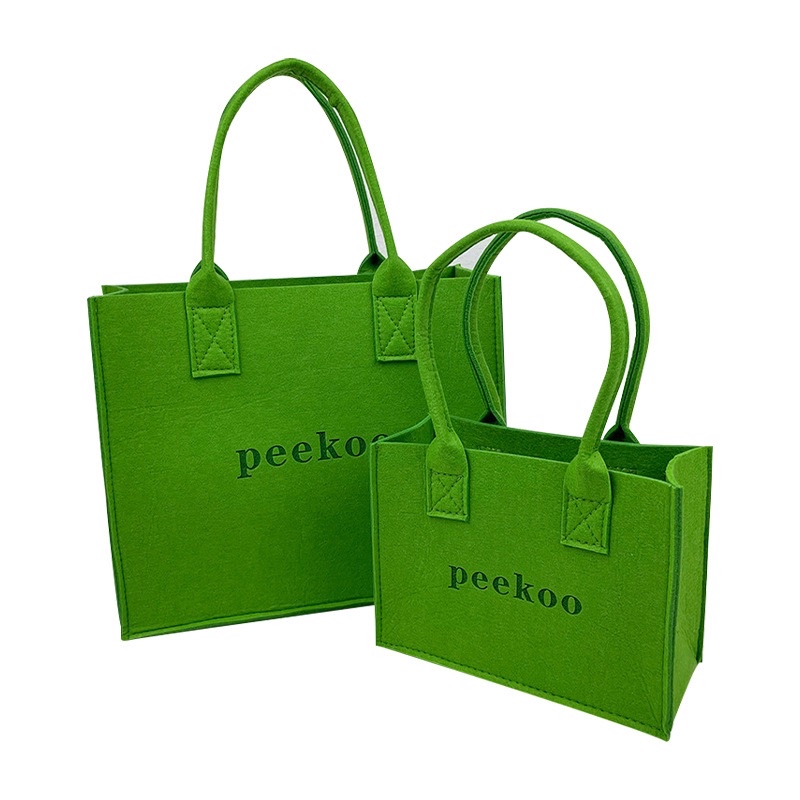SALE -Túi Xách TOTE Xanh Lá PEEKOO Hot Trend 2022