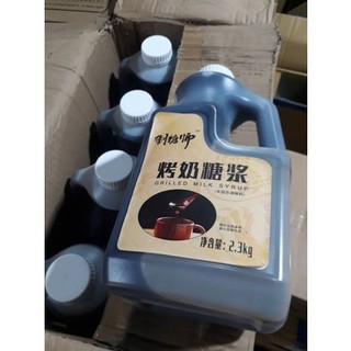 Siro sữa nướng chuẩn vị đài loan can 2,4kg- bao bì mới
