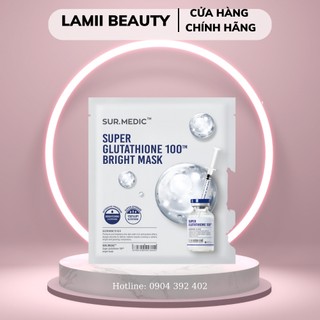 MẶT NẠ LÀM TRẮNG CHUYÊN SÂU - SURMEDIC BRIGHT GLUTATHIONE MASK