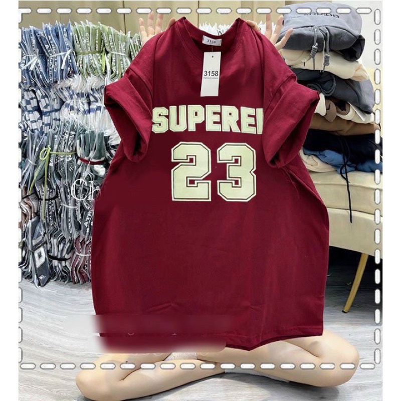 Áo Thun Nữ 3158 Form Rộng Giấu Quần , Chất Mát Không Xù Siêu Đẹp