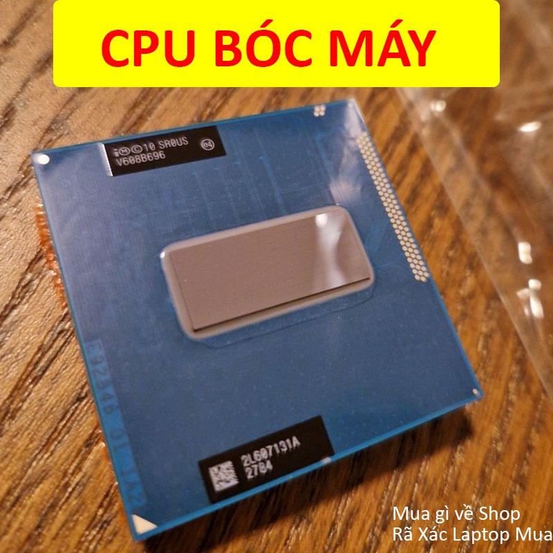 CPU Laptop Core I7 3940XM Thế Hệ 3 Nâng Cấp Cho Các Máy Tính Xách Tay Dell, Lenovo, HP và MSI Sử Dụng Socket G2 FCPGA988