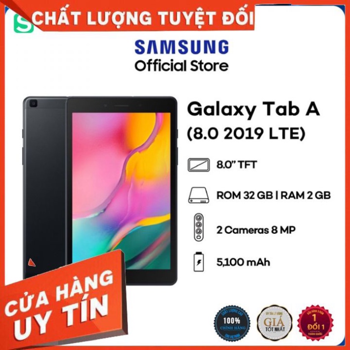 NHANH Máy tính bảng Samsung Galaxy Tab A 8 Inch T295 32GB - Hàng chính hãng nguyên seal bảo hành 12 tháng