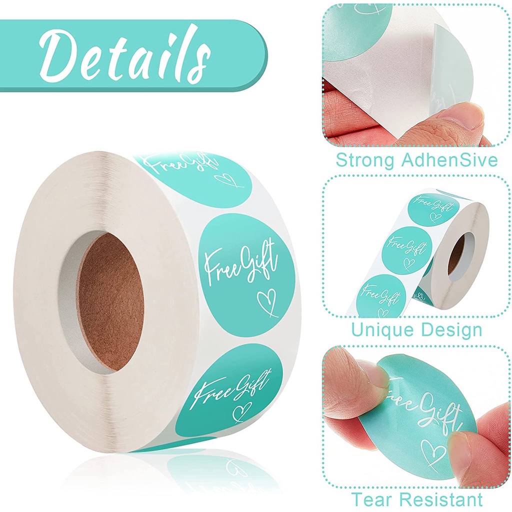 MY171_Tem dán chữ " FREE GIFT" >