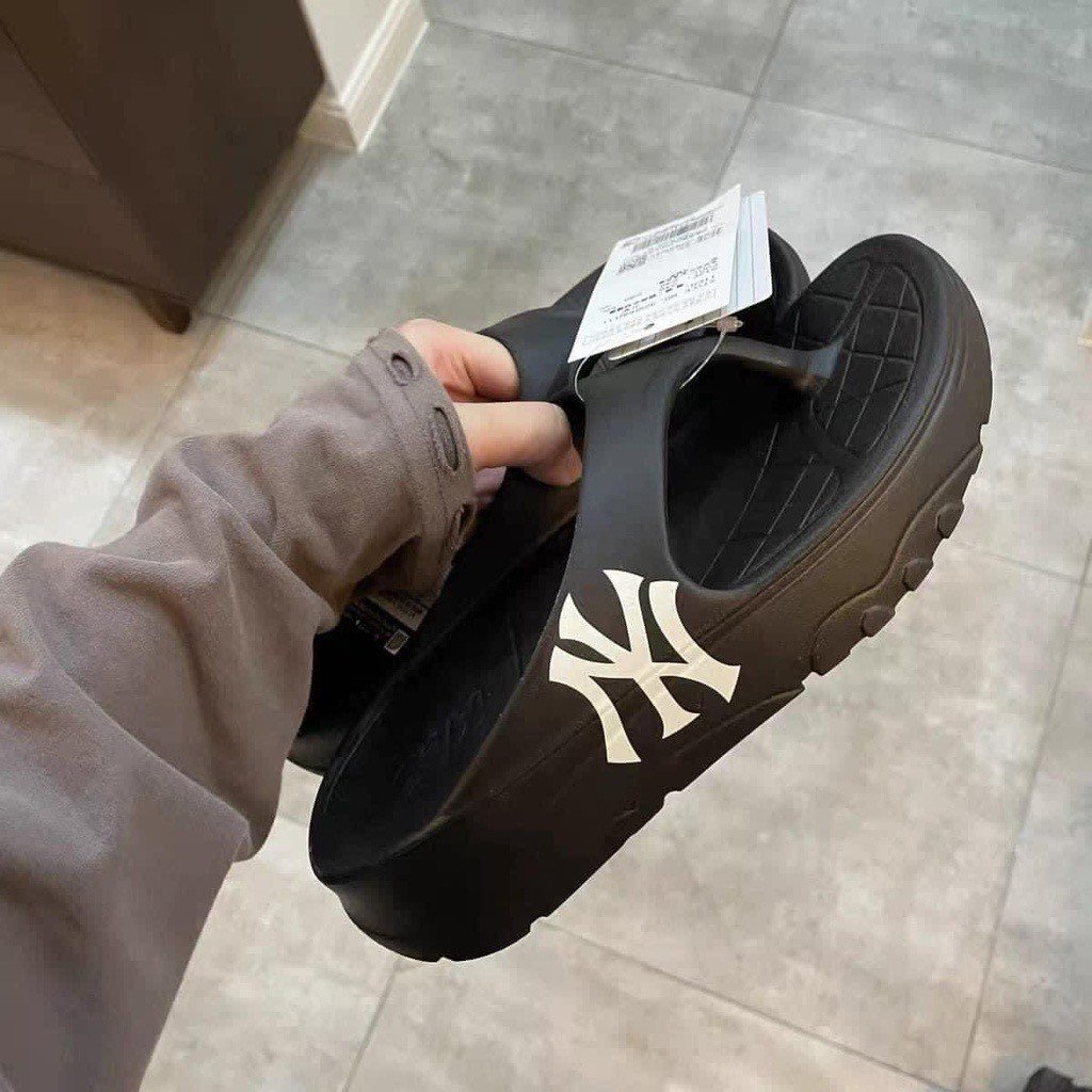 Dép xỏ ngón nữ NY unisex đế cao 5cm, dép kẹp nữ đúc nguyên khối thời trang mẫu mới năm nay