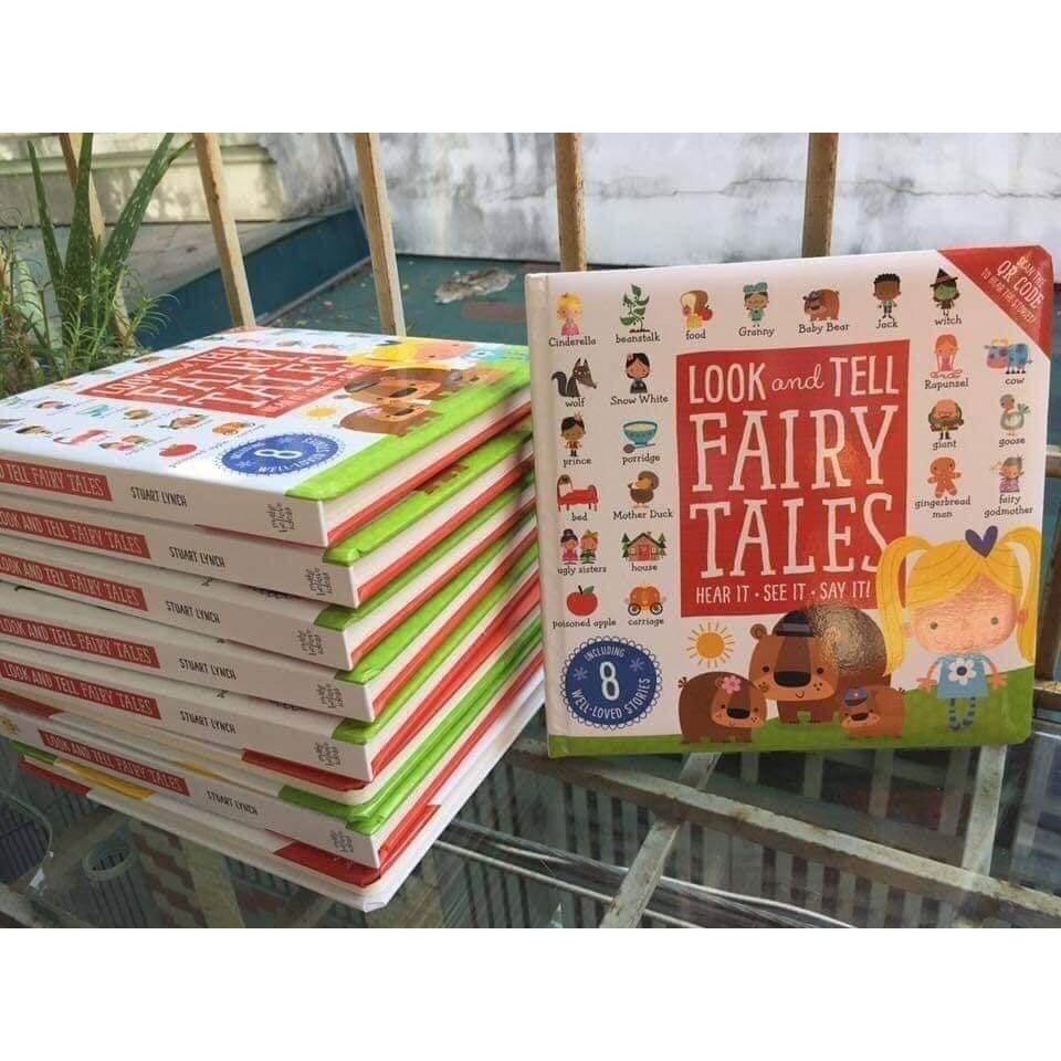 Look And Tell Fairy Tales 1q bìa cứng - tặng m.p3