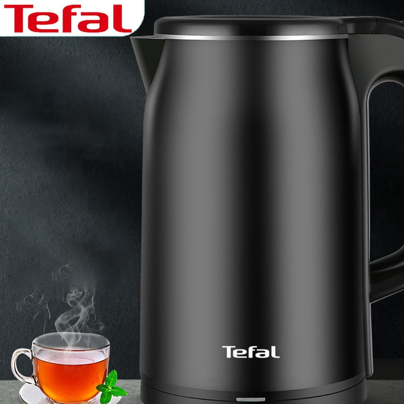 Ấm siêu tốc Tefal, ấm siêu tốc, công suất 1500 watt, dung tích 2 lít, model MD356670, làm bằng chất liệu chịu nhiệt
