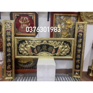 Bộ đại tự bằng đồng vàng nguyên chất