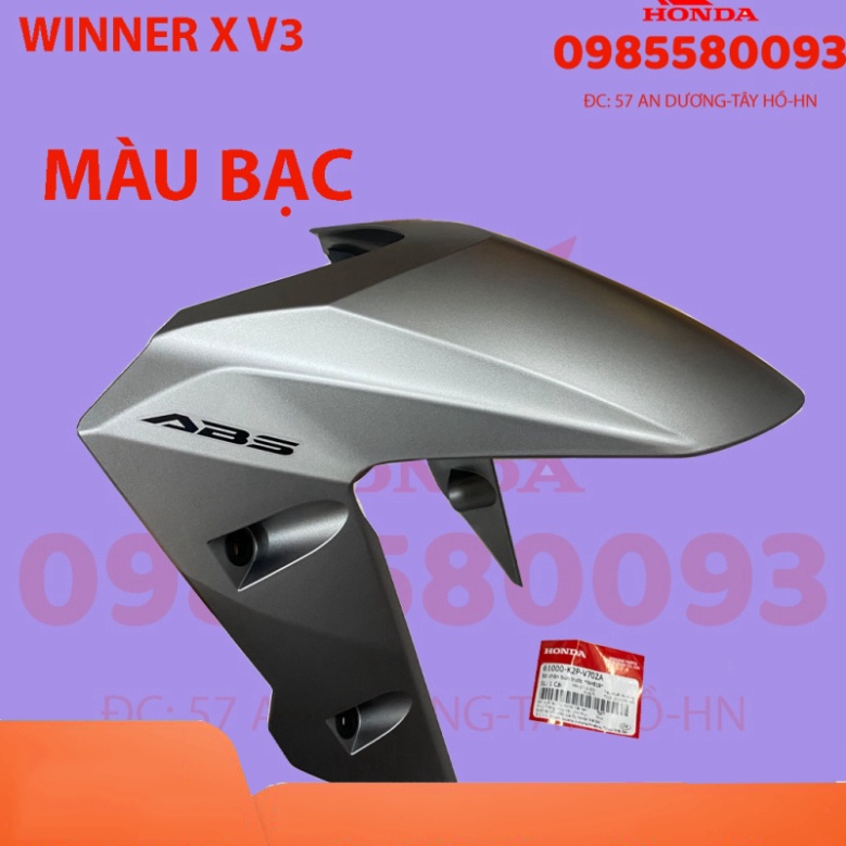 DÀN ÁO WINNER X V3 2022 MÀU BẠC