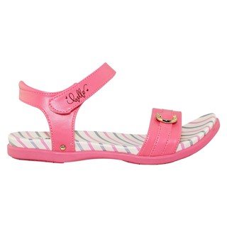 Sandal đế bằng bé gái Bita's SOB.280 (Cam san hô + Hồng sen + Trắng)