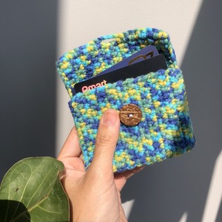 Ví len đựng thẻ handmade