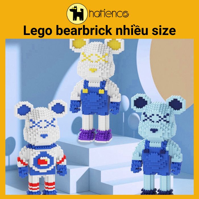 [XẢ KHO SẬP SÀN ] Lego bearbirck, mô hình lắp ráp gấu bearbrick