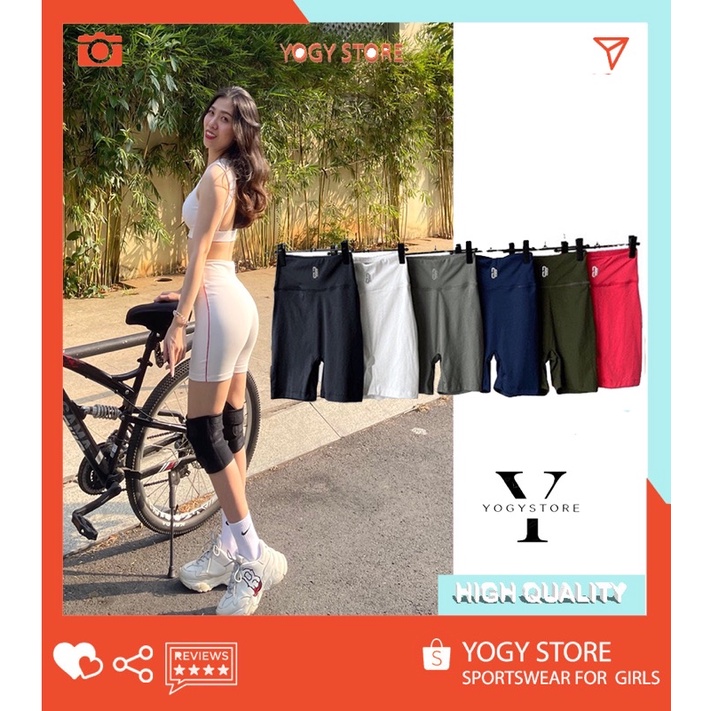 Quần Black Funoff Short - Biker short dáng ngắn nữ mùa hè năng động