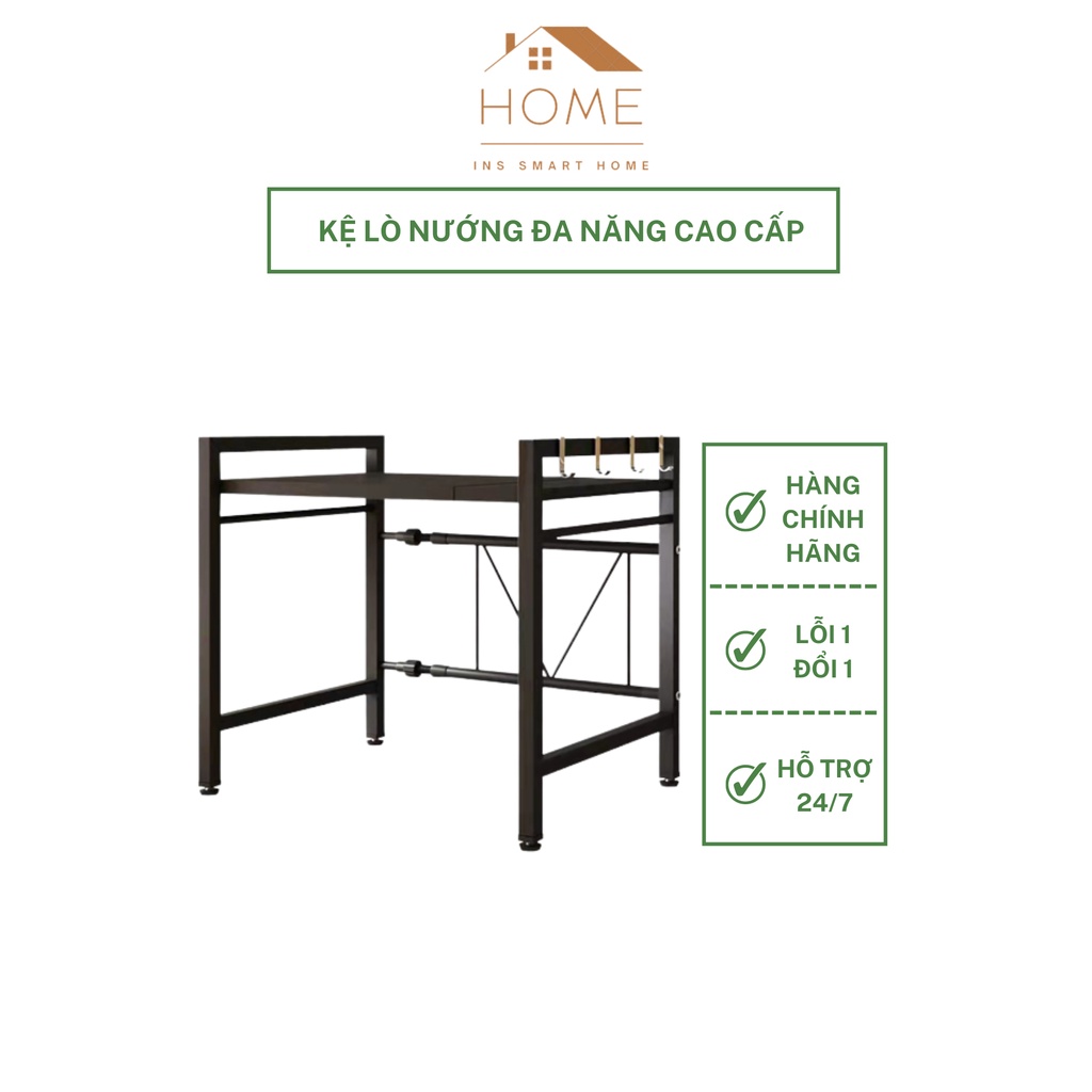 Kê Lò Nướng Đa Năng Cao Cấp, Kệ Sang Trọng, Tinh Tế Tạo Cho Căn Bếp Nhà Bạn Gọn Gàng, tiện lợi