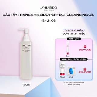 Dầu tẩy trang Shiseido Perfect Cleansing Oil 180ml