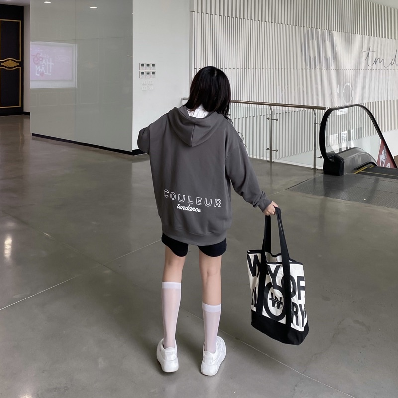 ÁO KHOÁC NỈ HOODIE ZIP BASIC COULEUR TENDANCE LOCAL BRAND HD01