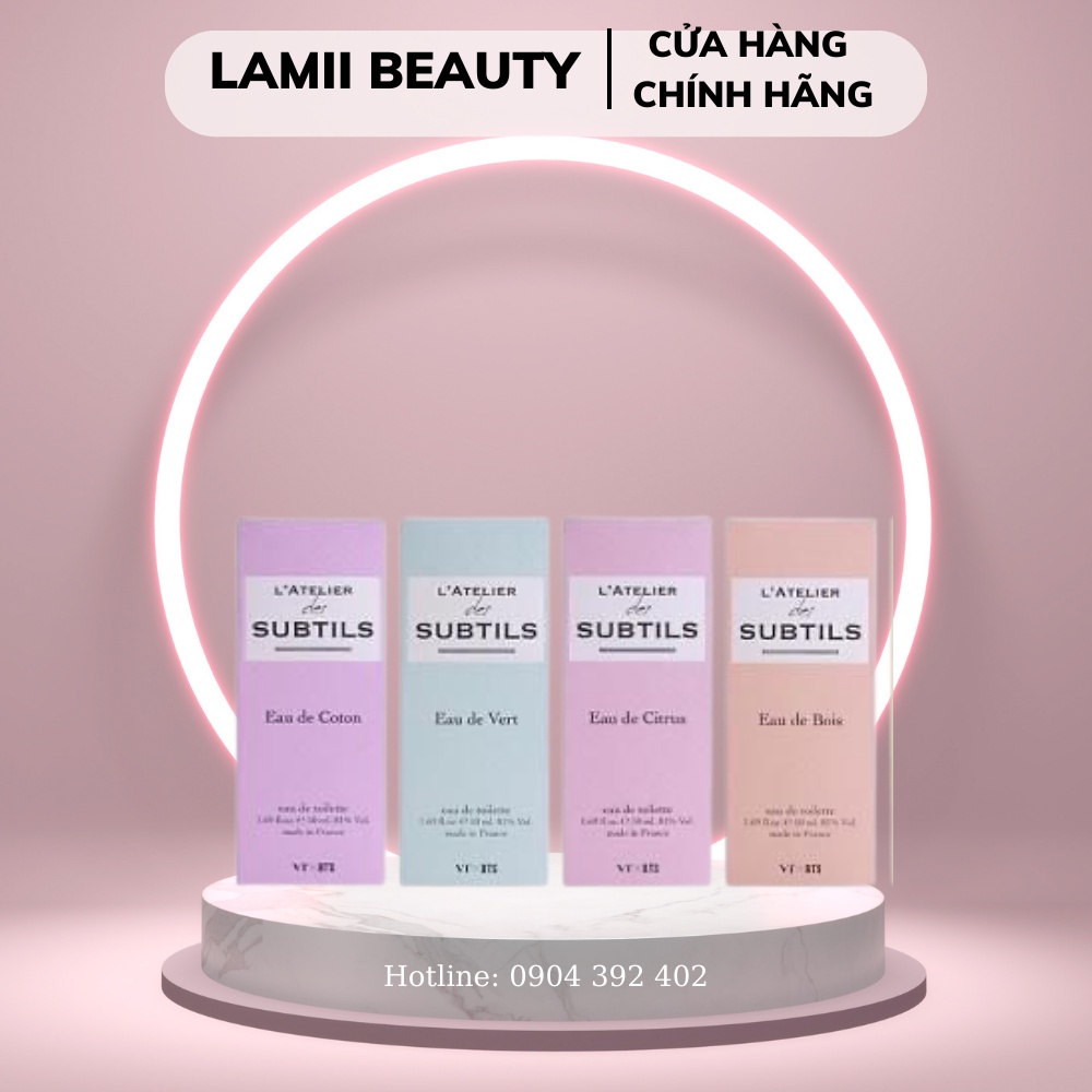Nước hoa VT X BTS L'atelier des SUBTILS 50ml - LAMII BEAUTY