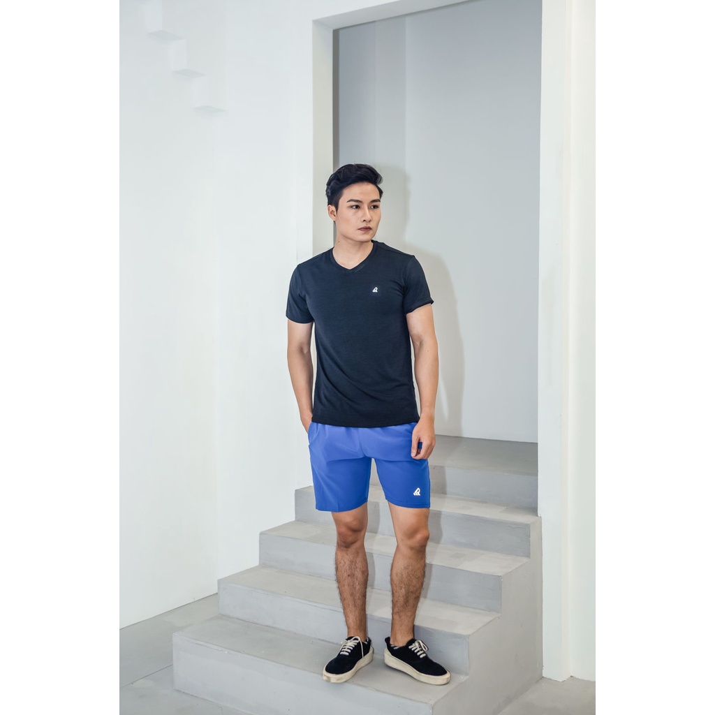 Áo thun nam KARIO cổ tim vải CD xược Poly phong cách thể thao KR20-06