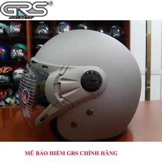 Mũ bảo hiểm grs A368kính chính hãng