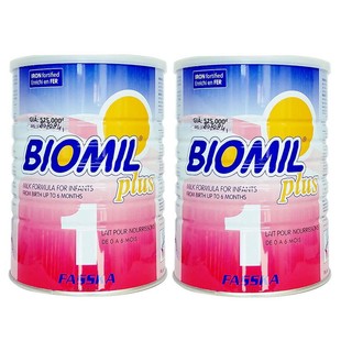 Combo 2 Lon Sữa Biomil Số 1, Số 2, Số 3 800g [HSD 2027]