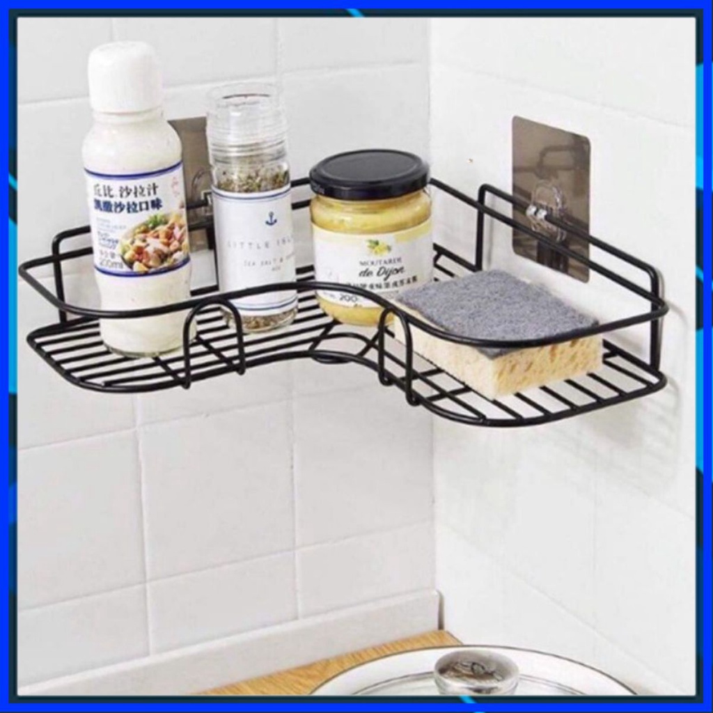 [Tổng Kho] Kệ góc dán tường trong nhà tắm , nhà bếp siêu tiện dụng gọn gàng ngăn nắp