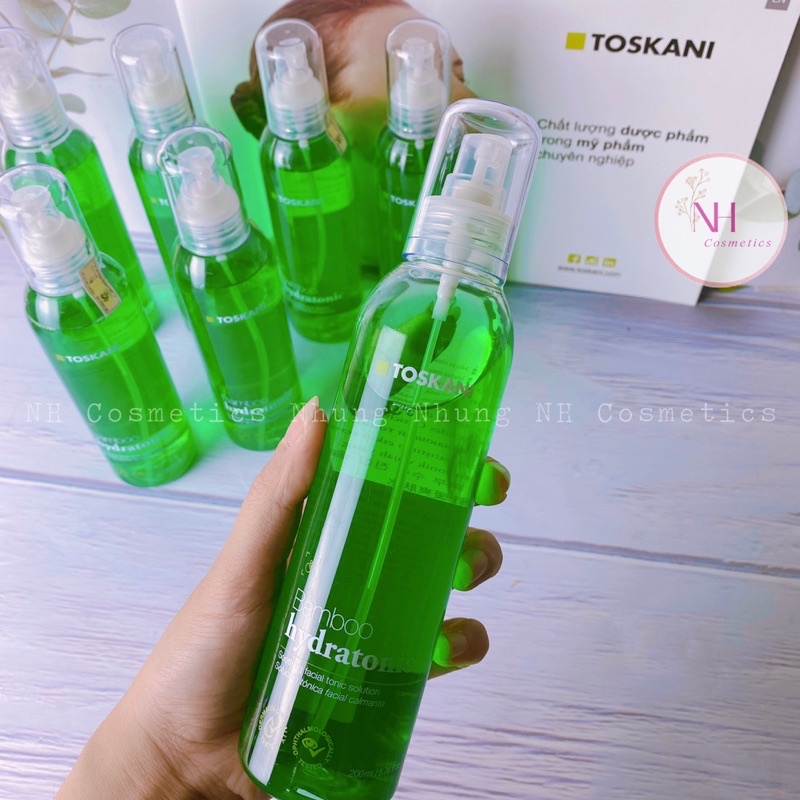 Toner TOSKANI Bamboo Hydratonic kiềm dầu