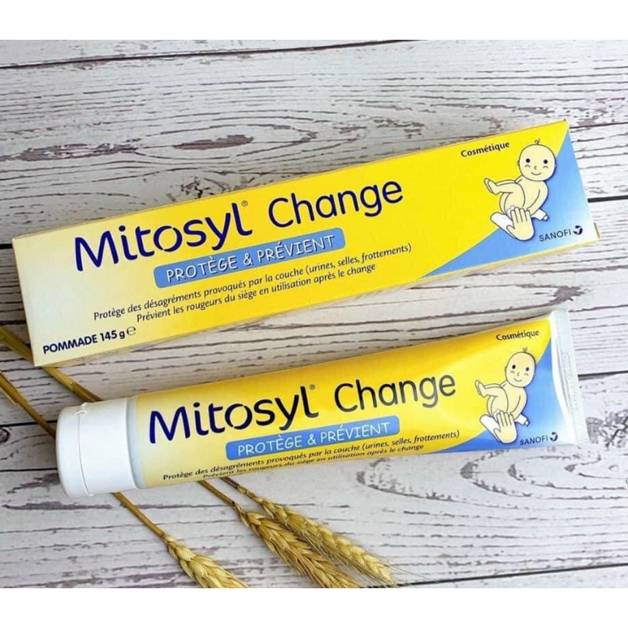 Kem Mitosyl Change Pháp cho da hăm tã côn trùng cắn cho bé và người lớn 145g