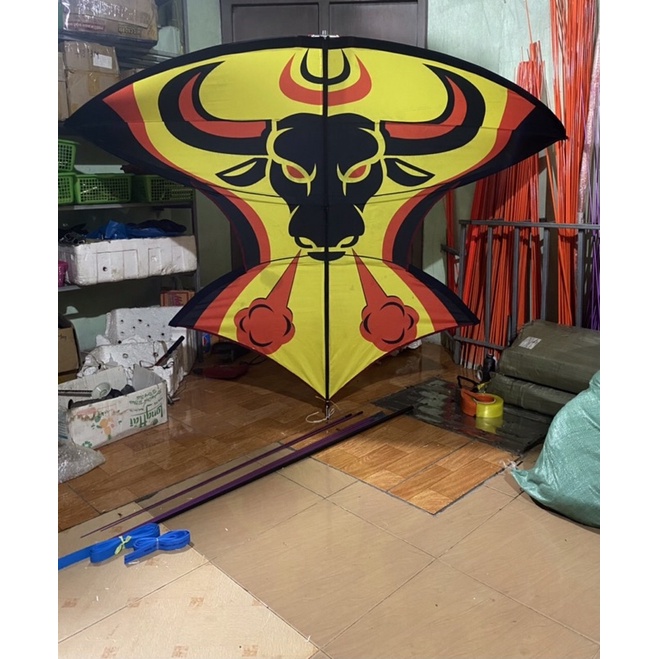 Áo diều Trâu bẹn 3D - 2m5 khung