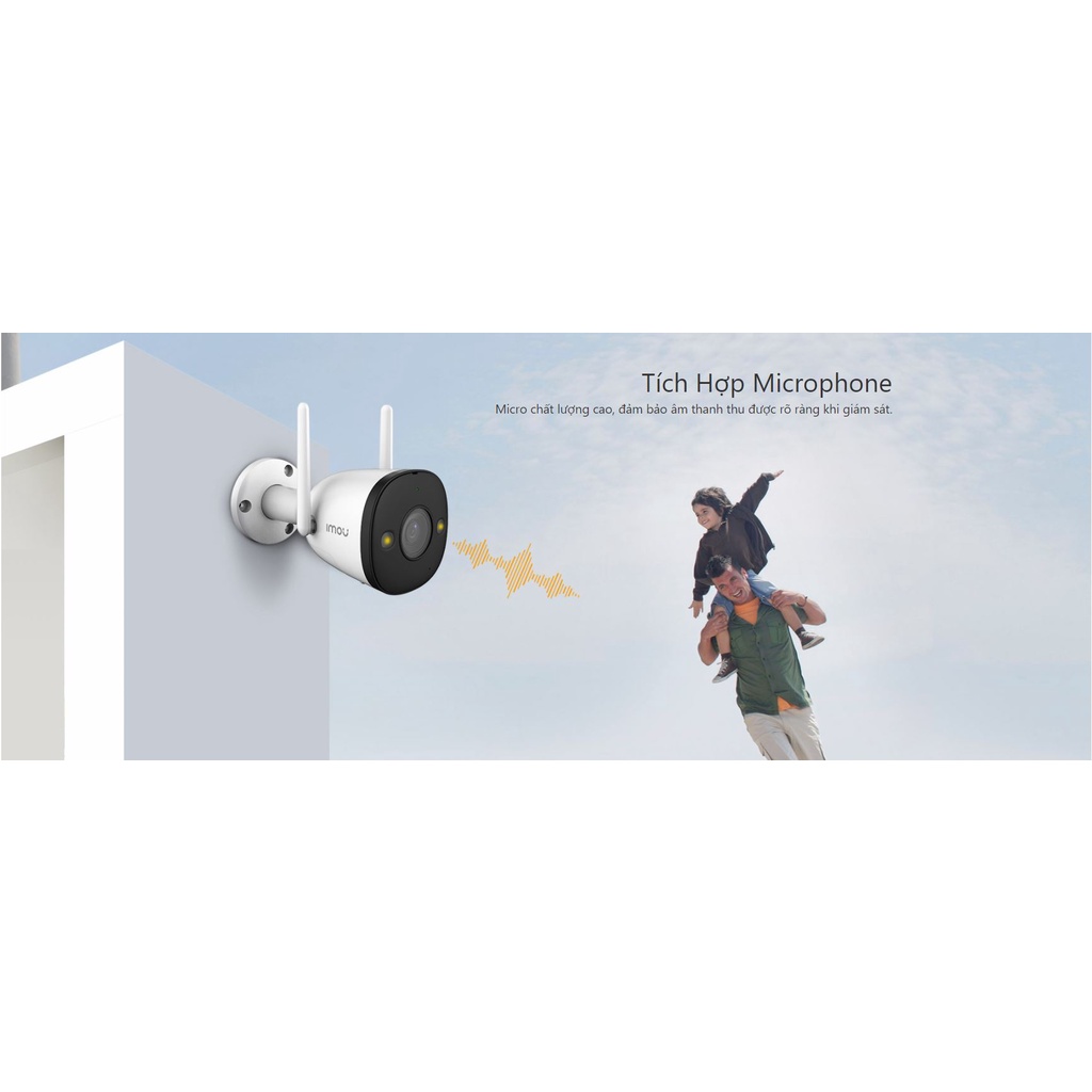 Camera Imou IPC-F22FP- IP WiFi 2MP 1080P camera wifi thông minh có màu ban đêm chính hãng giá rẻ