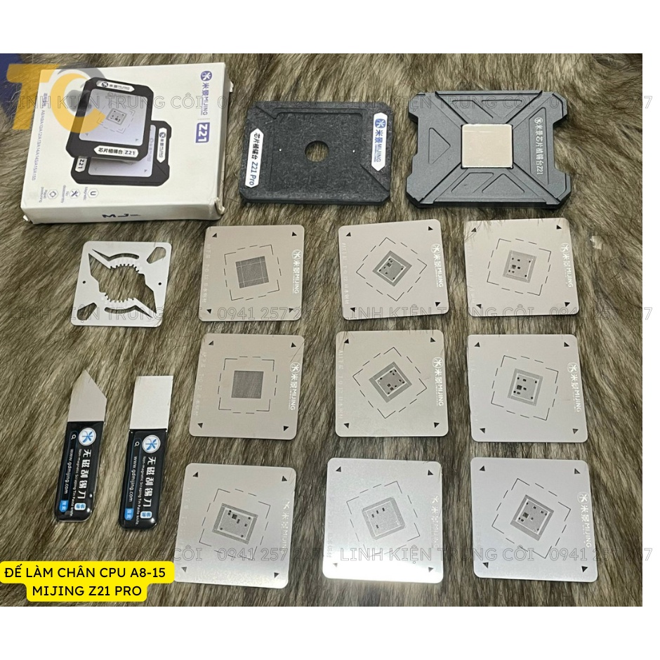 ĐẾ LÀM CHÂN CPU A8-15 MIJING Z21 PRO