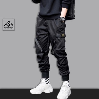 Quần jogger kaki thun mịn bo gấu phối Thời Trang Style Marven - QUAN NAM 9000025