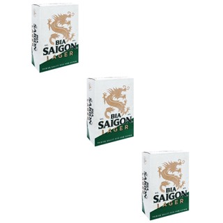 Combo 3 thùng 24 lon bia sài gòn lager 330ml