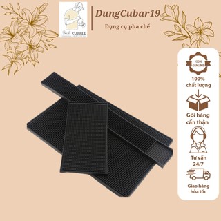 Thảm bar pha chế cao su loại dày, thảm lót quầy bar chống trượt rubber bar mart - dungcubar19