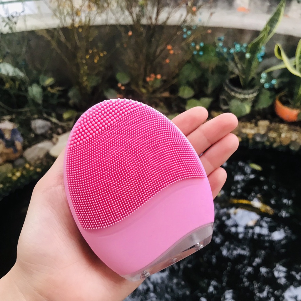 Máy rửa mặt nâng cơ massage Ultrasonic Chính Hãng - Trẻ hóa làn da - Sạch Sâu - Chống nước - Siêu bền - DR15