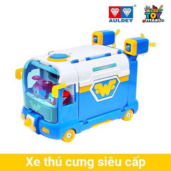 Đội bay siêu đẳng SUPERWINGS - Xe Thú Cưng Siêu Cấp - Chứa được 10 thú cưng siêu cấp cho bé mang đi dễ dàng