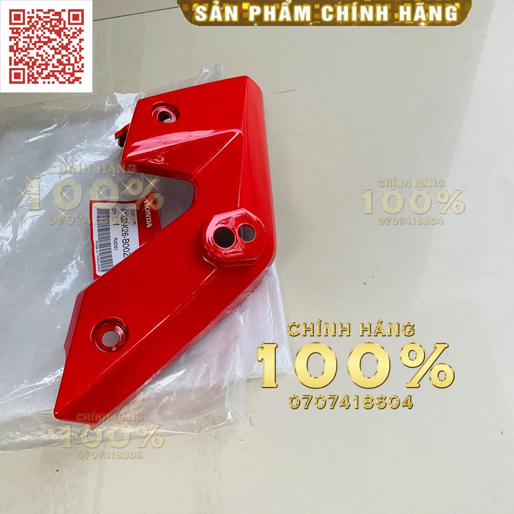 TAI THỎ MSX SF BÊN TRÁI MÀU ĐỎ BÓNG MSX125SF  HONDA THÁI LAN  | 61332-K26-B00ZH 2