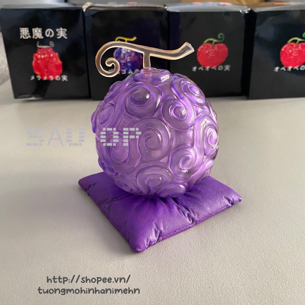 Mô hình One Piece combo 4 trái ác quỷ có led phát sáng anime