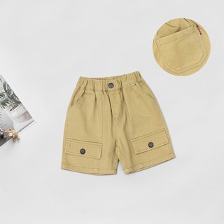 Quần sọt kaki 2 túi giả