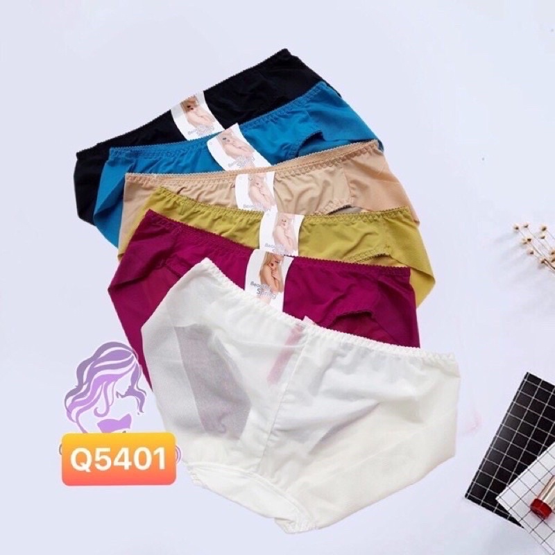 COMBO 10 Quần lót spring trơn fom to 55-70kg - 5401 XXL