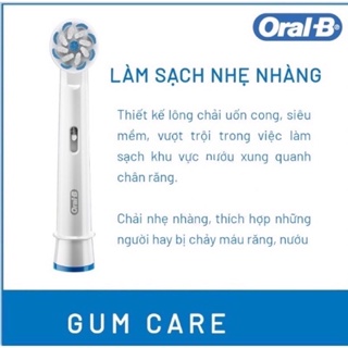 Hàng phân phối Pháp Đức úc Đầu bàn chải Gumcare hàng úc  Sensitive clean