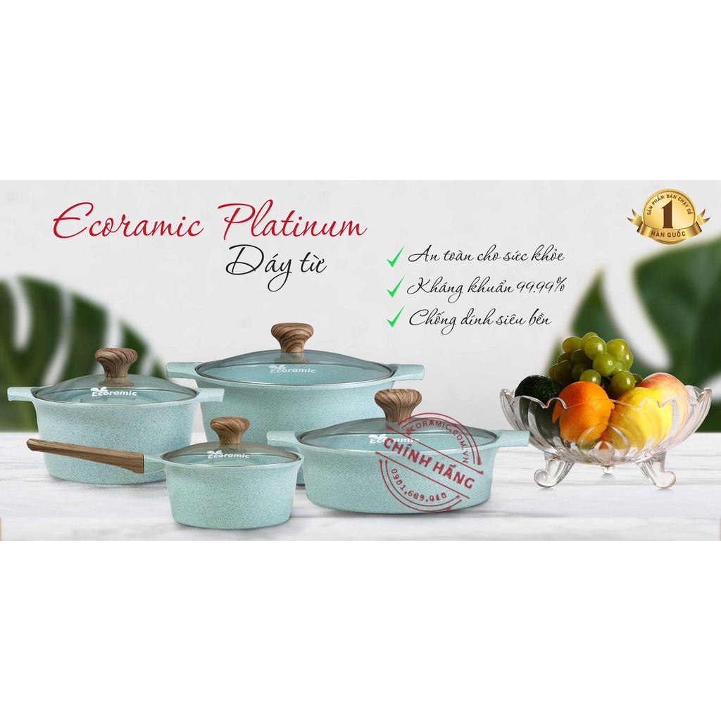 CHÍNH HÃNG BẾP TỪ ĐÔI INVERTER BELLS IBTC366MY XUẤT XỨ MALAYSIA TẶNG BỘ 4 NỒI ECORAMIC