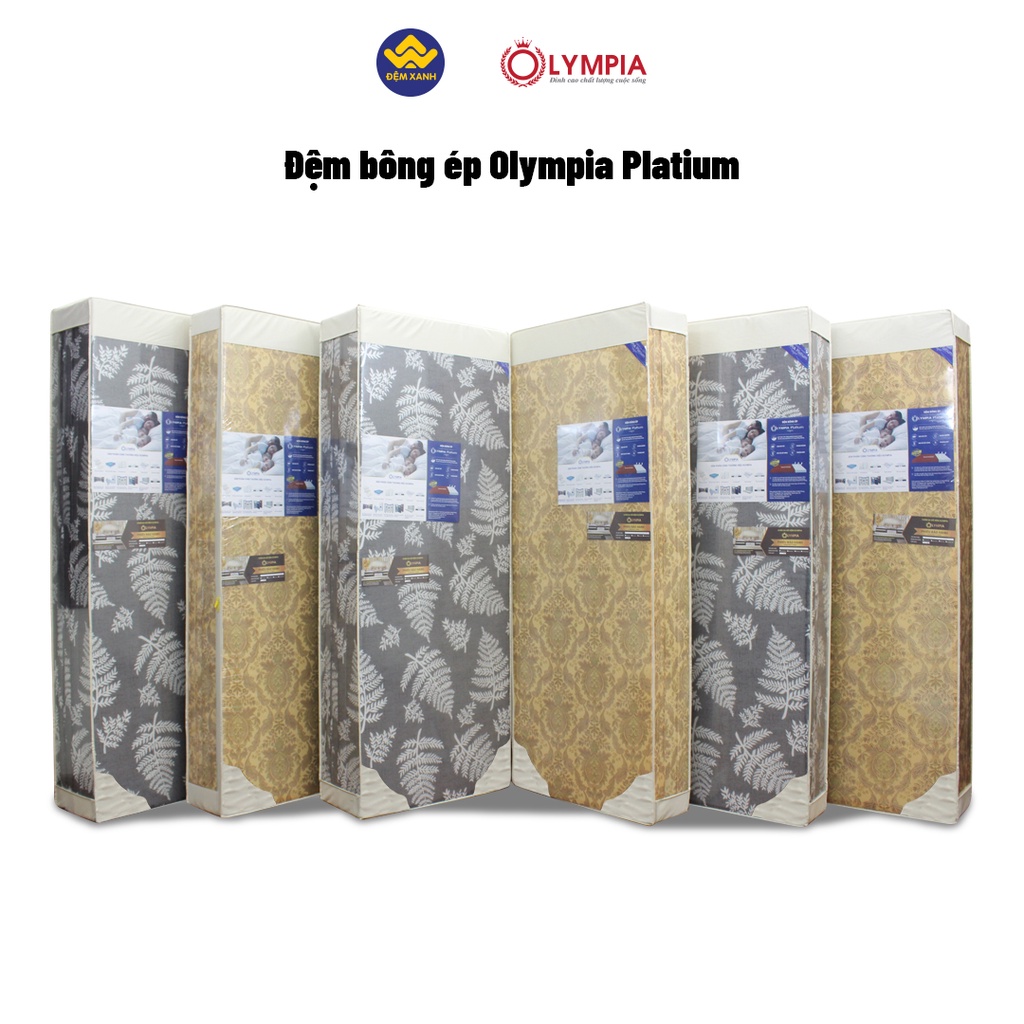 Đệm bông ép Olympia Platium - Hàng chính hãng bảo hành 7 năm