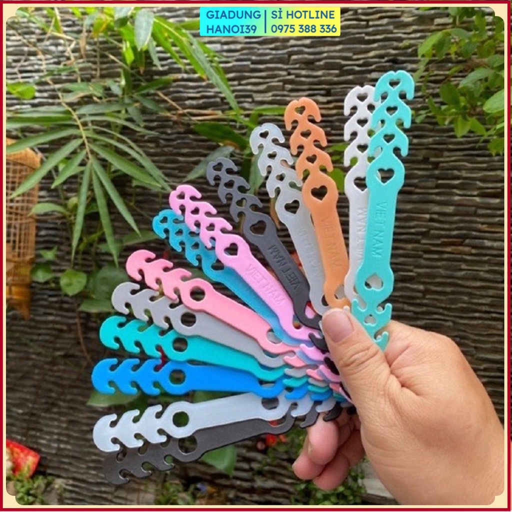 Dây đeo khẩu trang chống đau tai, Tai giả điều chỉnh nhiều kích cỡ khi đeo khẩu trang loại TỐT MỀM KO HÔI - khautrangyte