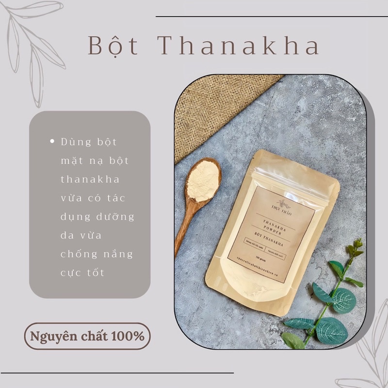 Bột Gỗ Thanakha Nguyên Chất