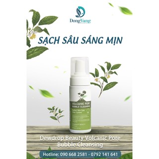 Sữa rửa tạo bọt tro núi lửa Dewdropbeauty
