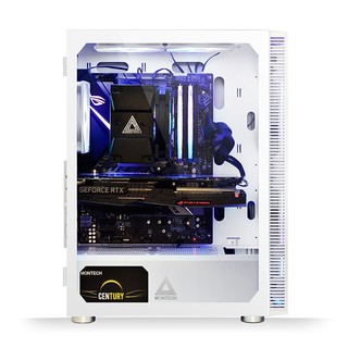 Vỏ Case MONTECH X3 GLASS WHITE (SẴN 6 FAN LED)